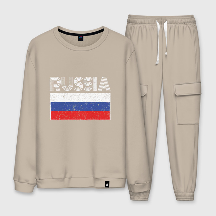 Мужской костюм хлопок Russia   Россия фото