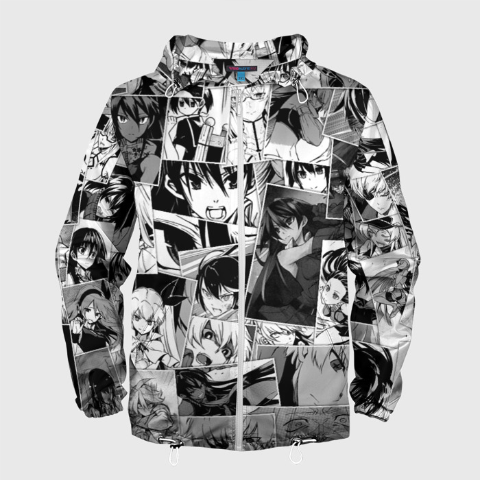Мужская ветровка 3D Убийца Акамэ pattern фото