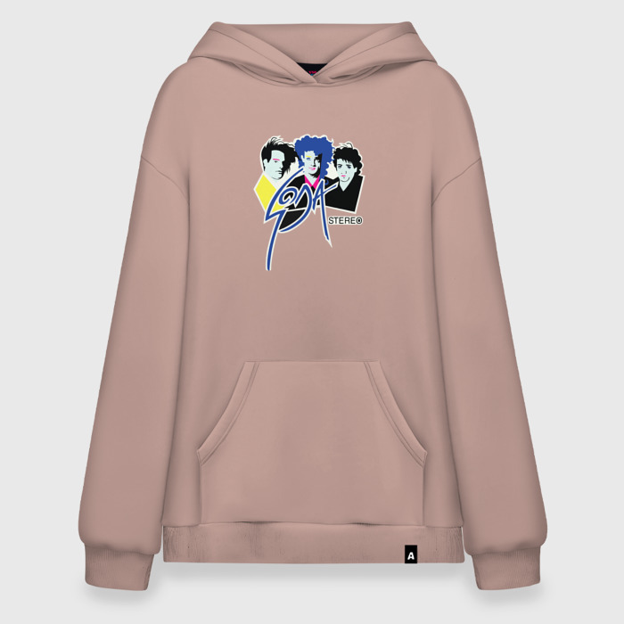 Худи SuperOversize хлопок Soda Stereo фото