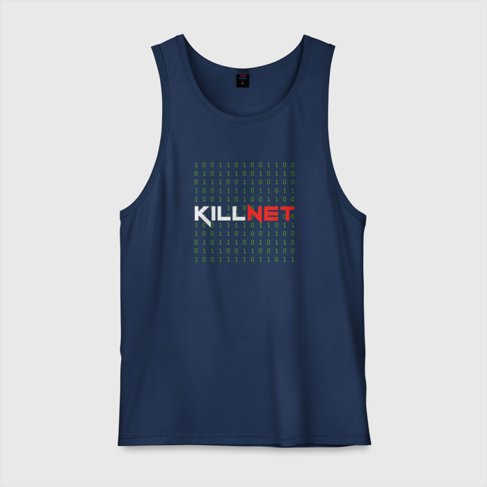 Мужская майка хлопок KILLNET матрица фото