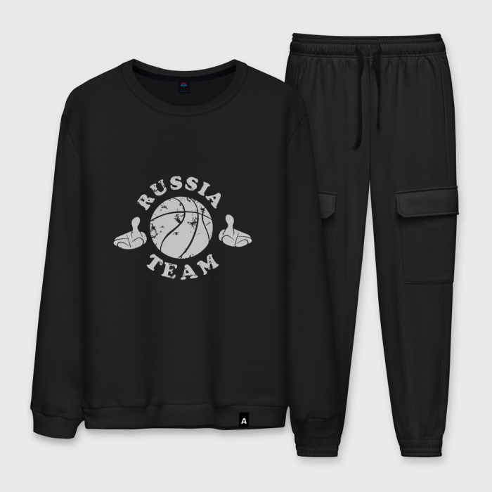 Мужской костюм хлопок Russian Basket фото