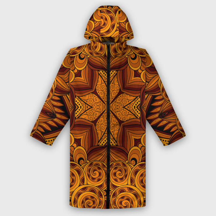 Дождевик унисекс 3D Классическая абстракция фото