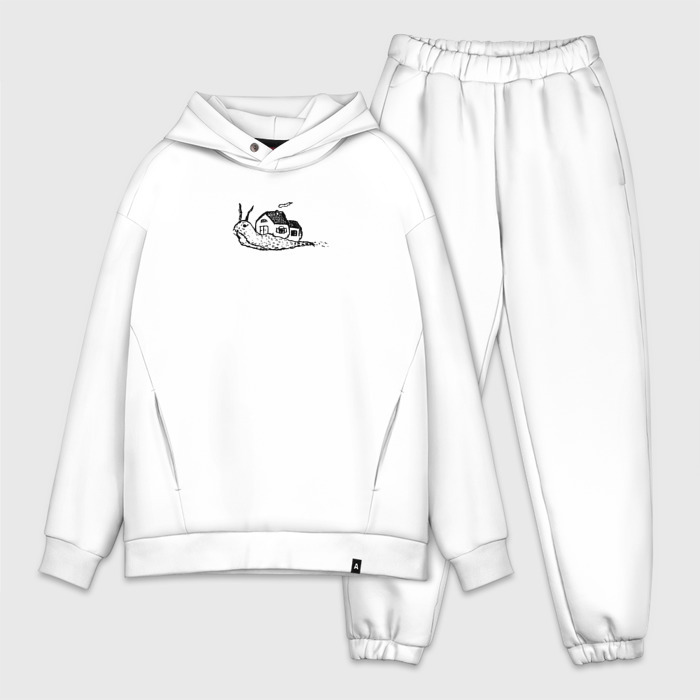 Мужской костюм хлопок OVERSIZE Дом улитки фото