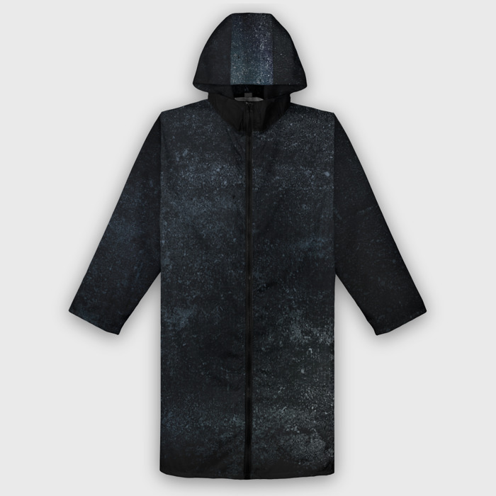 Дождевик унисекс 3D Темная текстура фото