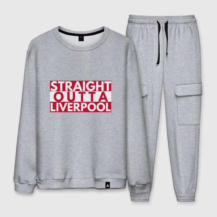 Мужской костюм хлопок Straight Outta Liverpool фото