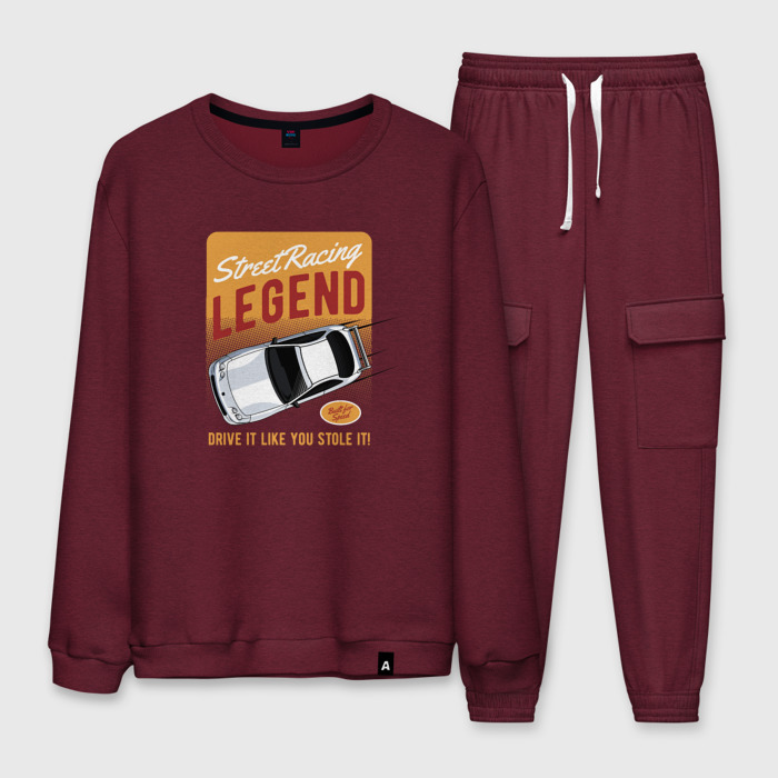 Мужской костюм хлопок Legend  Car фото