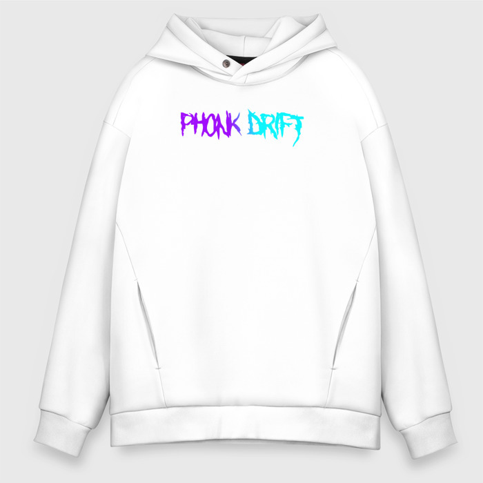 Мужское худи Oversize хлопок phonk фонк neon фото