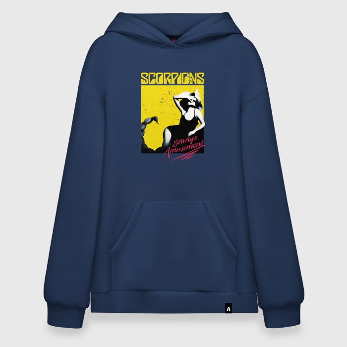 Худи SuperOversize хлопок Savage Amusement фото