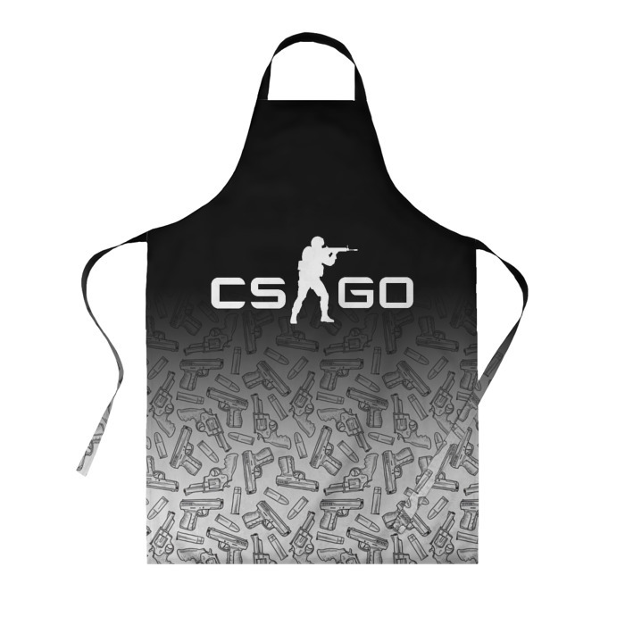 Фартук 3D Контр Страйк паттерн фото