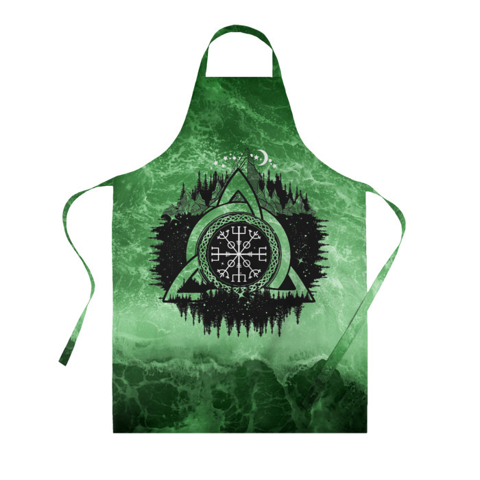 Фартук 3D Вегвизир Рунический Компас 3D фото