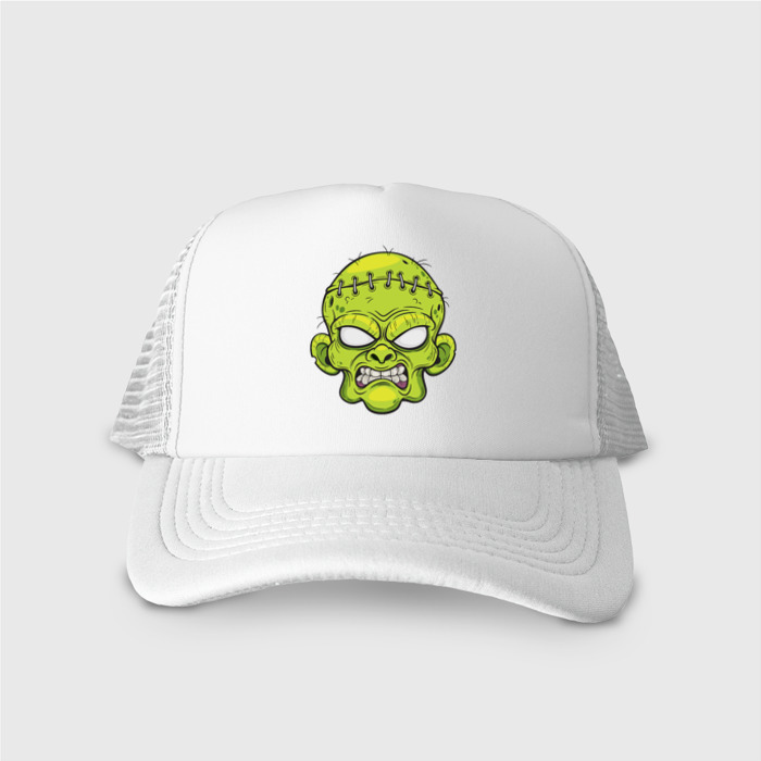 Кепка тракер с сеткой Zombie Brain фото