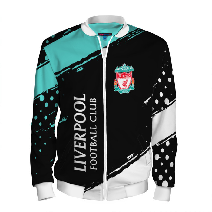 Мужской бомбер 3D liverpool footba lclub фото