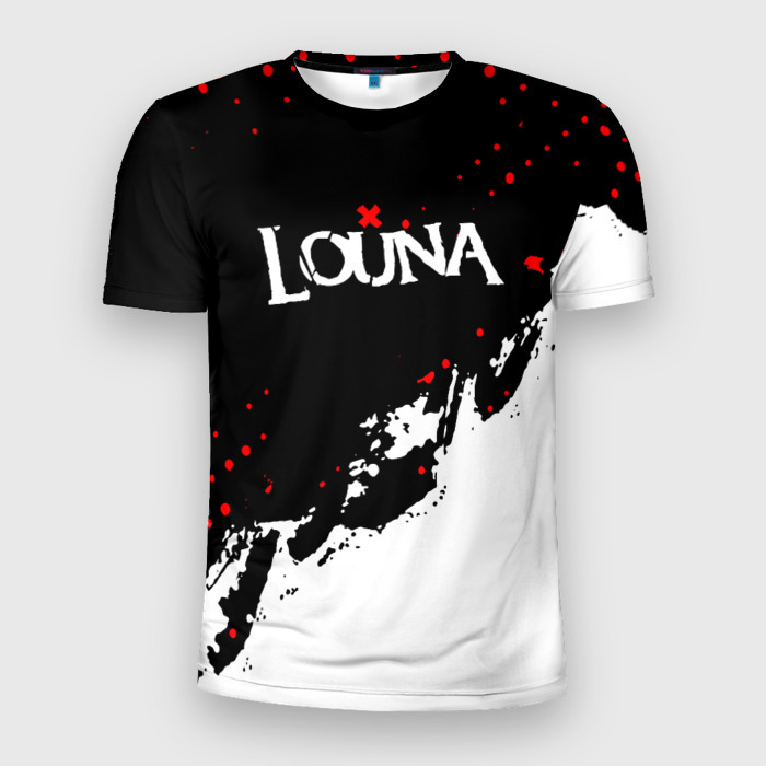 Мужская футболка 3D Slim louna band   лоуна фото