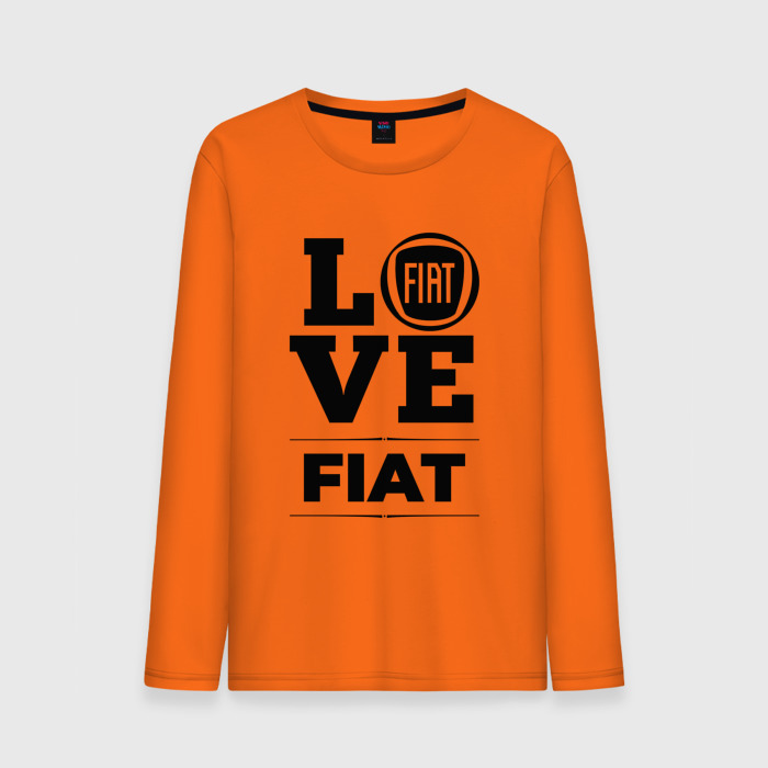 Мужской лонгслив хлопок Fiat Love Classic фото