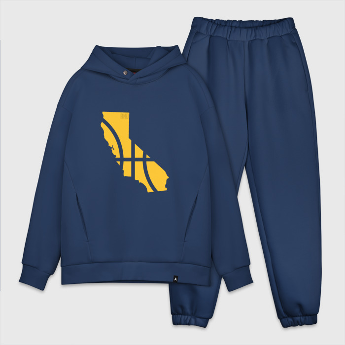 Мужской костюм хлопок OVERSIZE AND1 Golden State фото