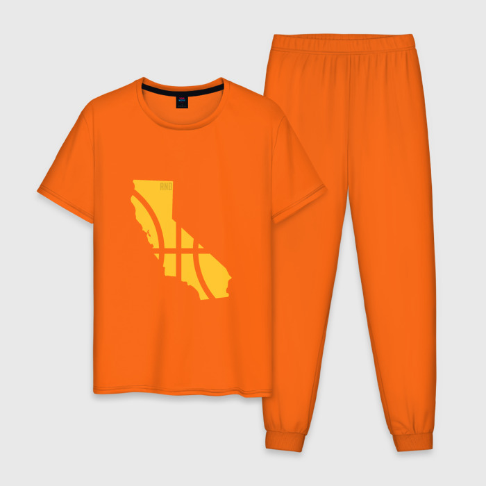 Мужская пижама хлопок AND1 Golden State фото