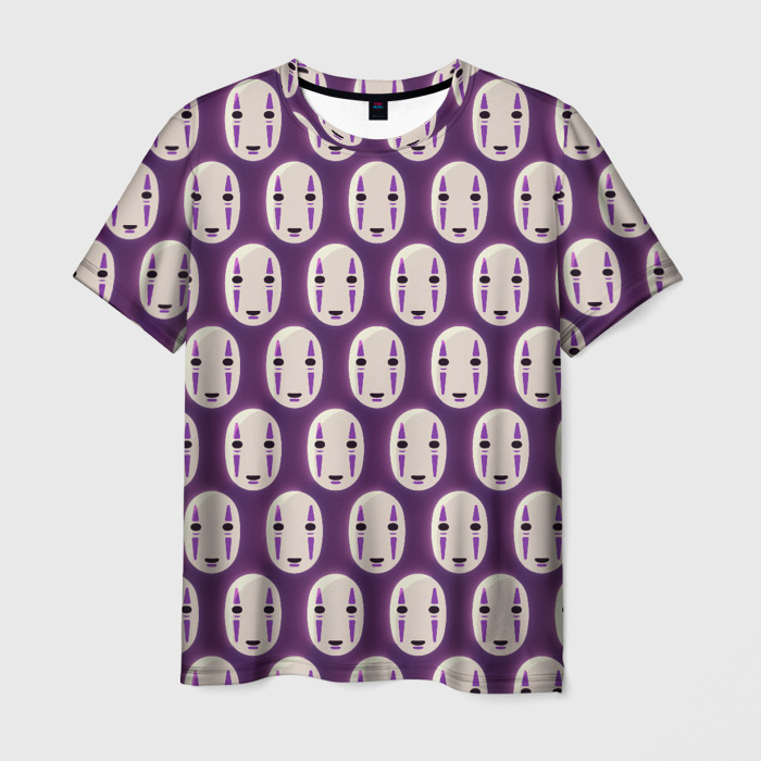 Мужская футболка 3D Kaonashi Faces фото