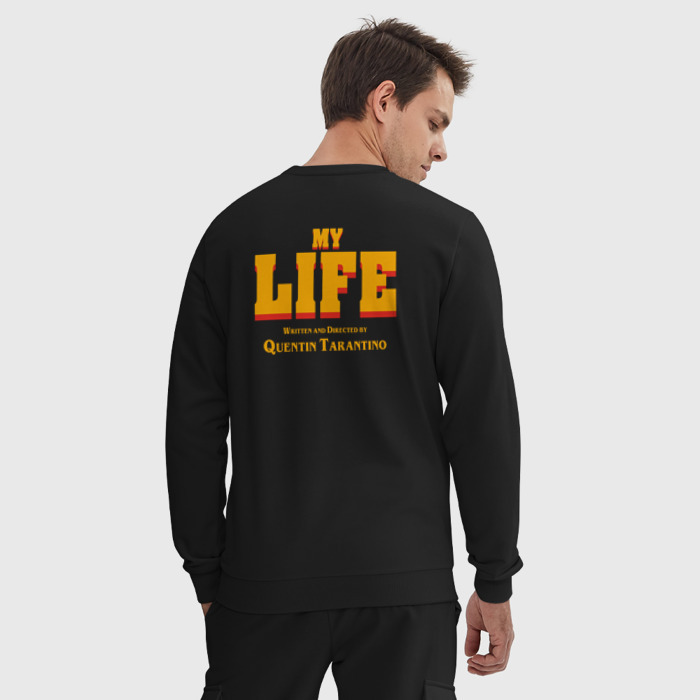 Мужской костюм хлопок моя жизнь спродюсирована Тарантино фото