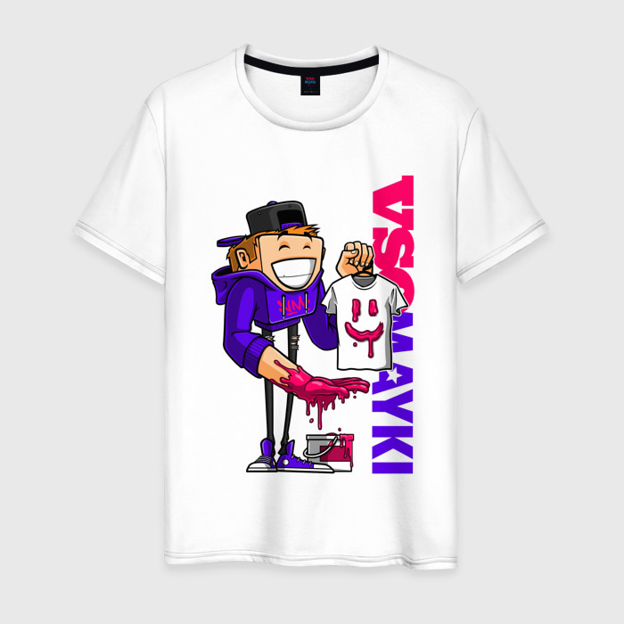 Мужская футболка хлопок Дизайнер ВСЕХМАЕК фото