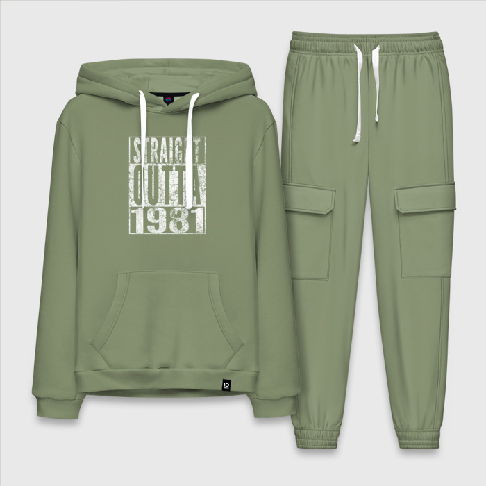 Мужской костюм хлопок с толстовкой Прямиком из 1981 фото