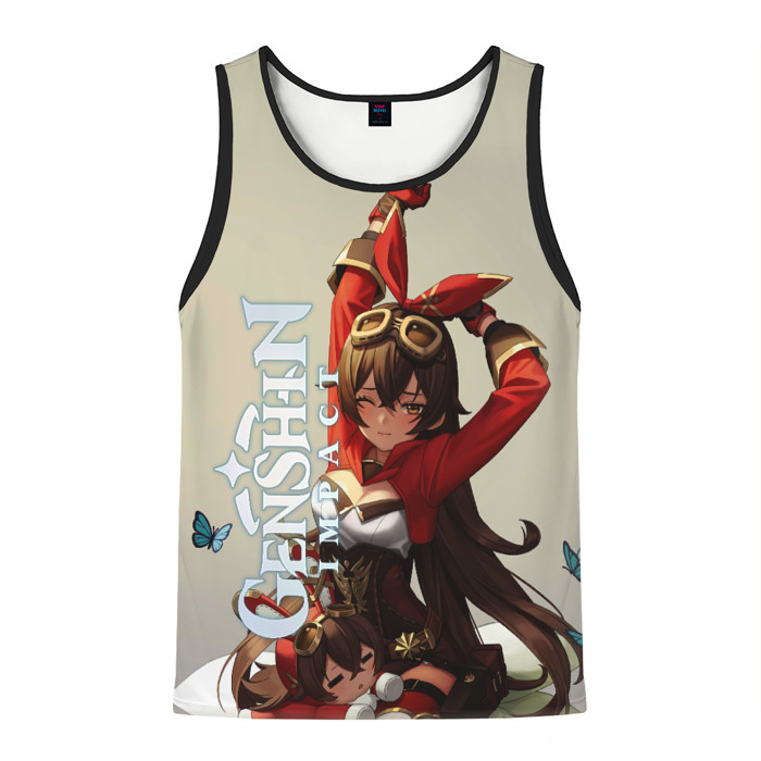 Мужская майка 3D Задорная Эмбер фото