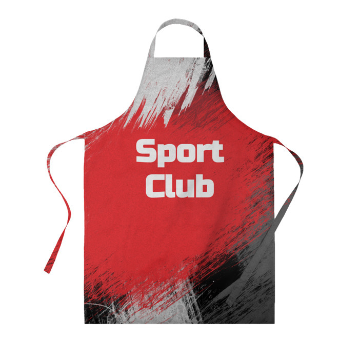 Фартук 3D Sport Club Спортивный клуб фото