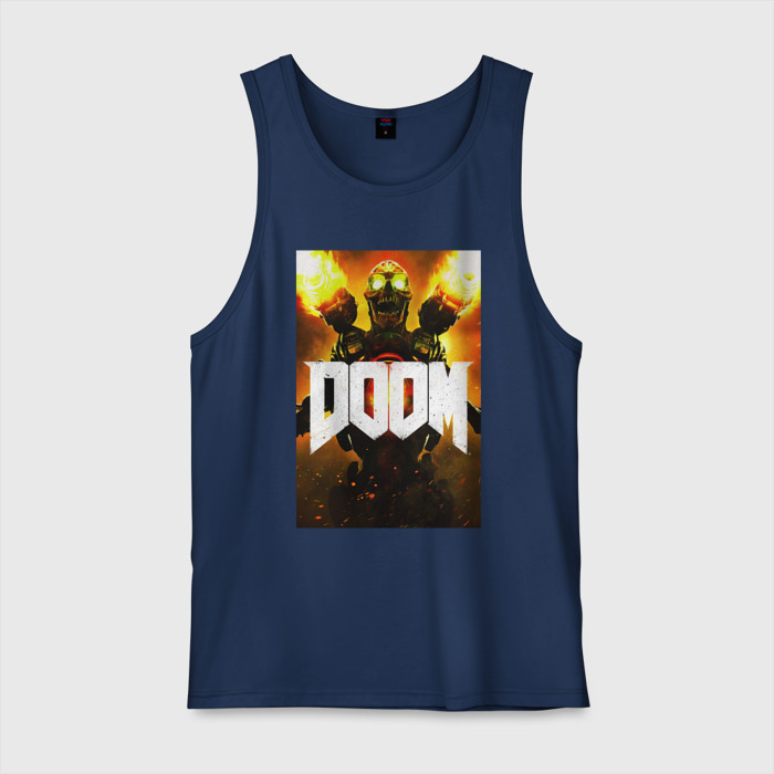Мужская майка хлопок Doom   apex revenant фото