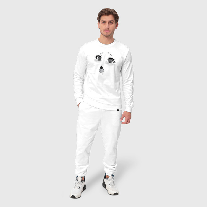 Мужской костюм хлопок Смешное ахегао фото