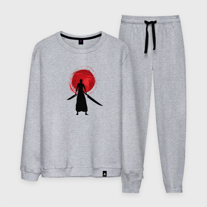 Мужской костюм хлопок Самурай и два меча фото