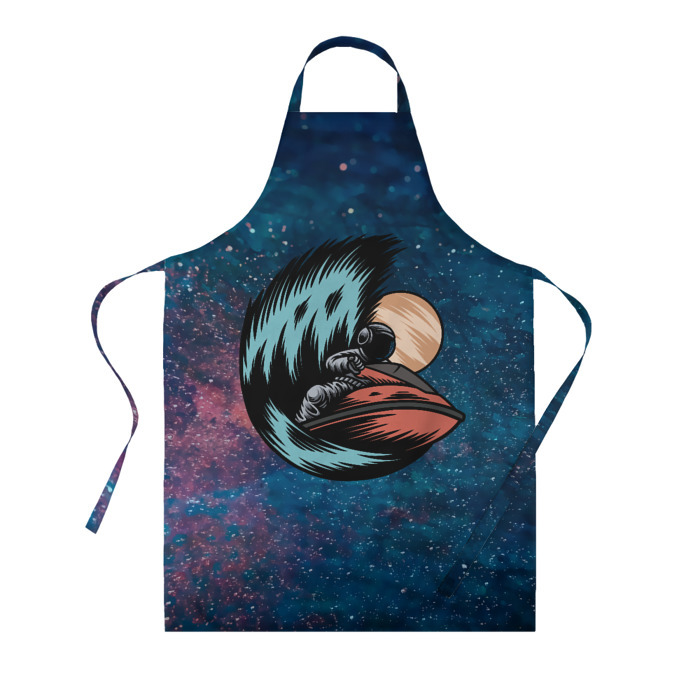 Фартук 3D под волной на водном мотоцикле фото