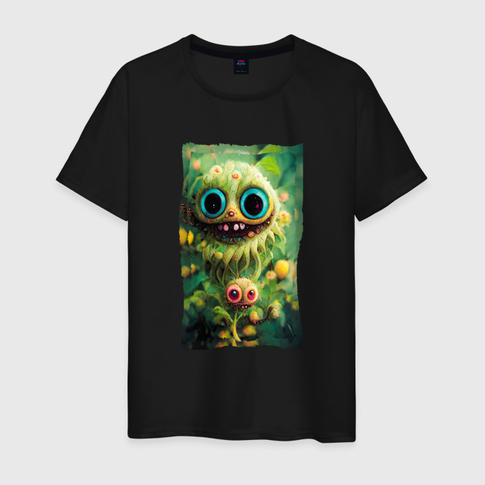 Мужская футболка хлопок Растение монстр фото