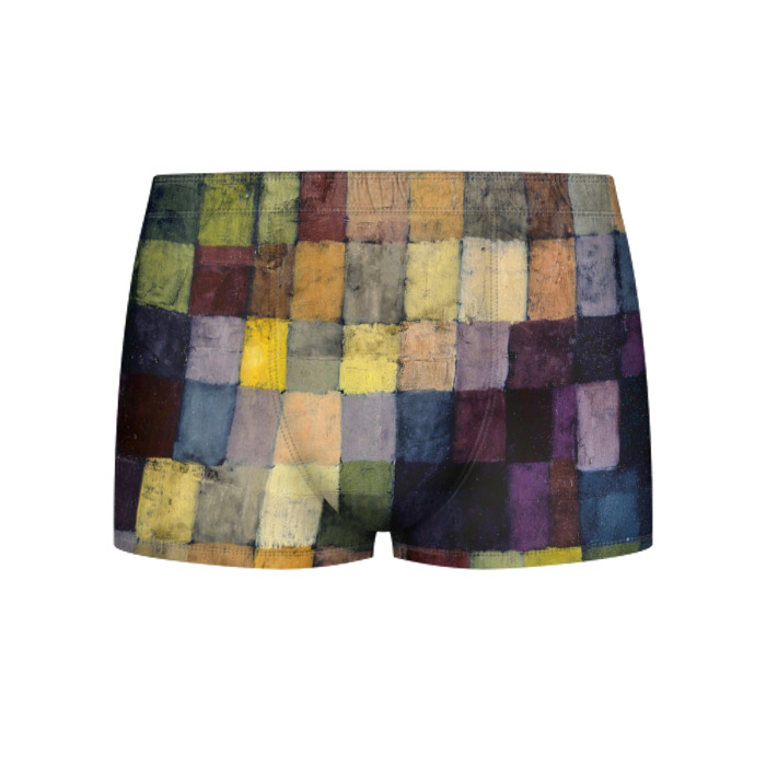 Мужские трусы 3D Древний звук картина Пауль Клее, 1925 фото