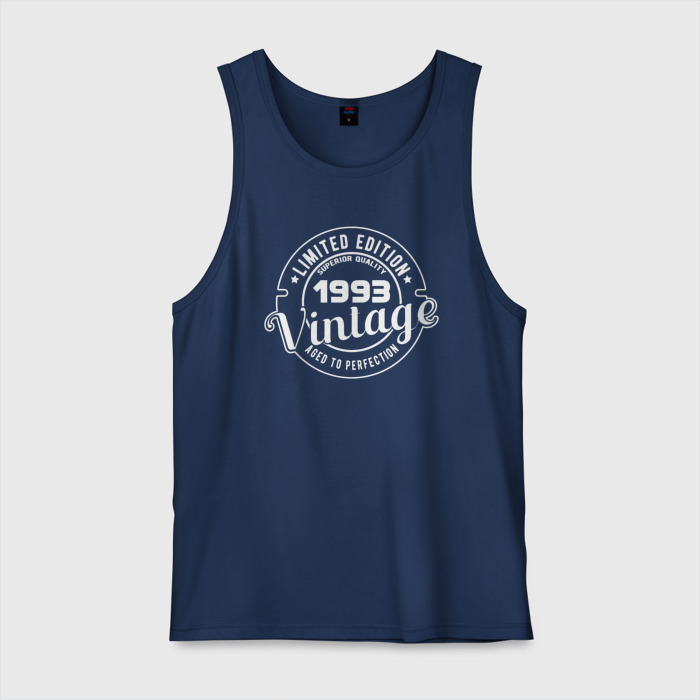 Мужская майка хлопок Ограниченный выпуск 1993 Винтаж фото