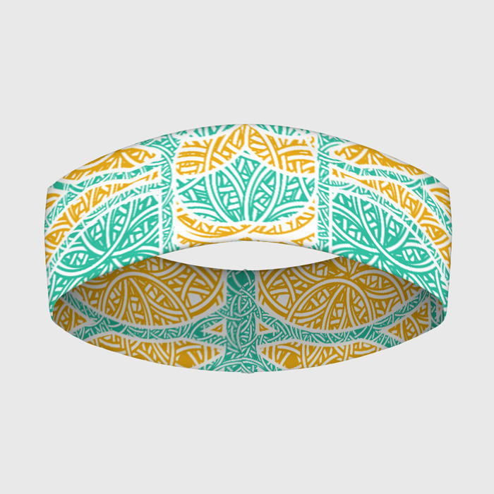 Повязка на голову 3D Абстракция плетение фото