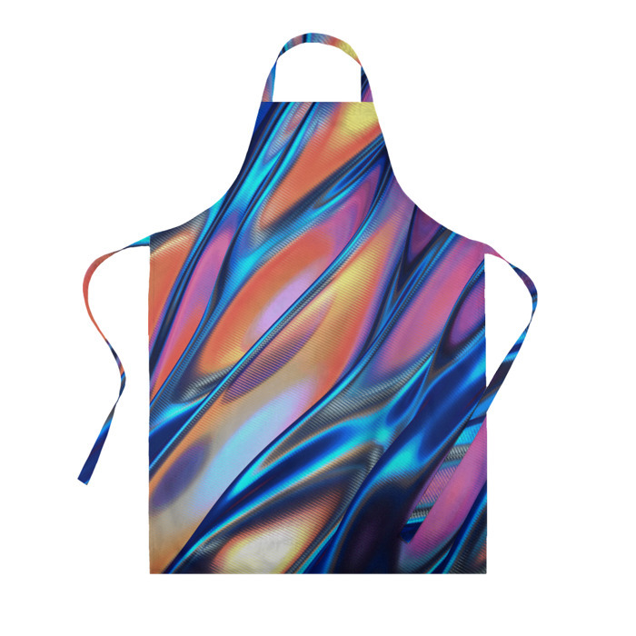 Фартук 3D Радужные переливы фото