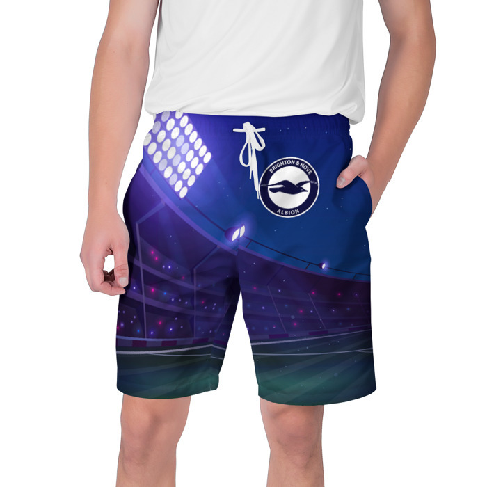 Мужские шорты 3D Brighton ночное поле фото
