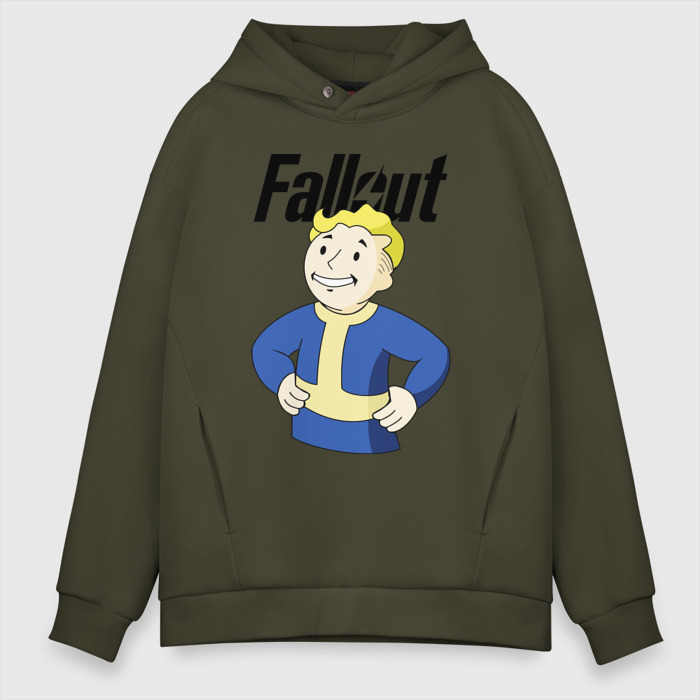 Мужское худи Oversize хлопок Fallout blondie boy фото