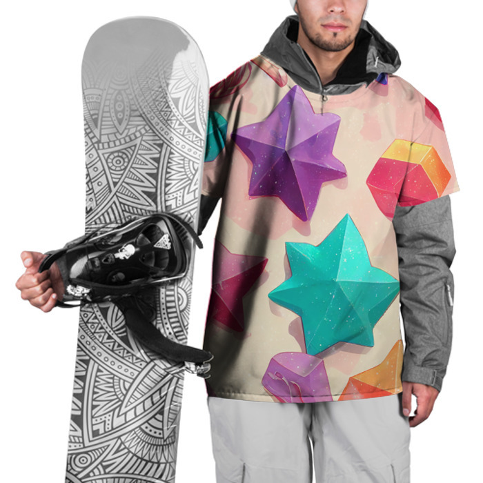 Накидка на куртку 3D Сладости в стиле аниме фото