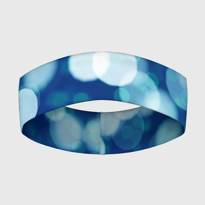 Повязка на голову 3D Световые блики фото