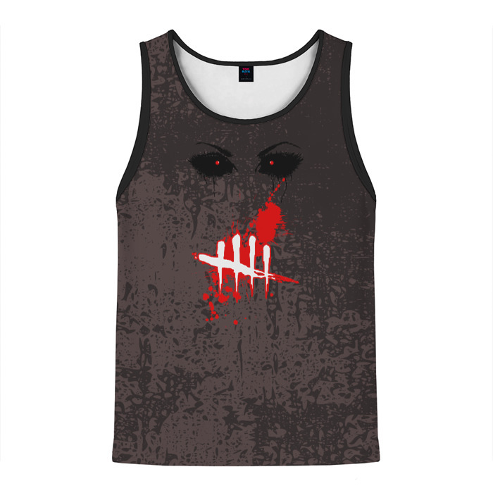 Мужская майка 3D Черные глаза фото