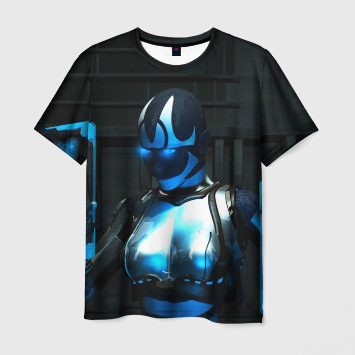 Мужская футболка 3D Робот   женщина фото