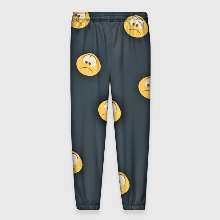 Мужские брюки 3D Грусть смайла фото
