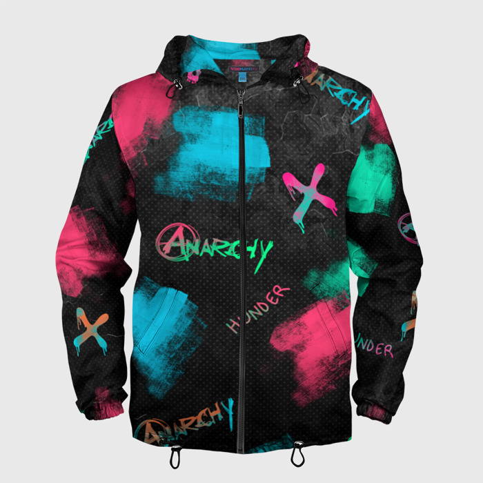 Мужская ветровка 3D ANARCHY CS GO фото