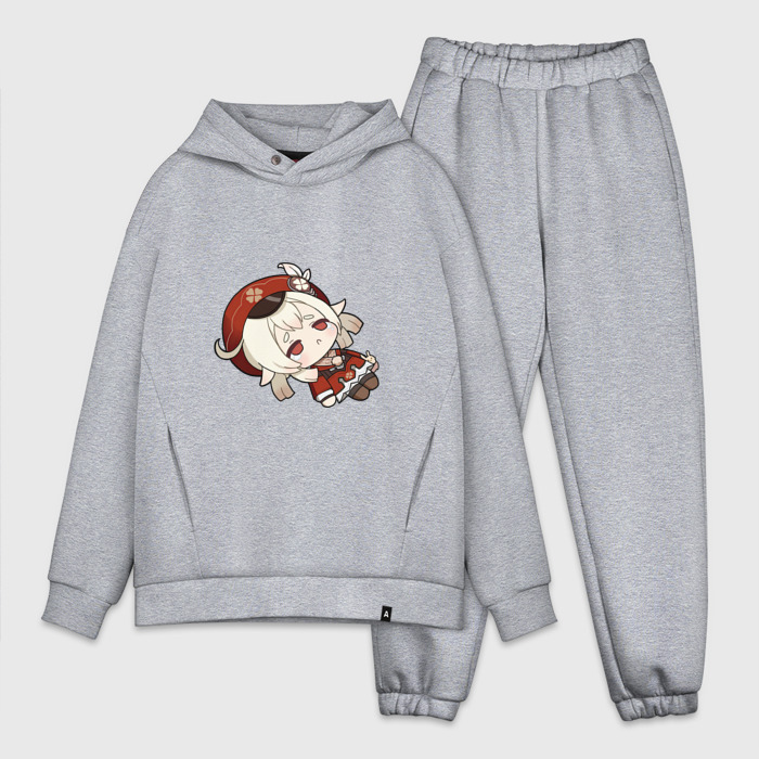 Мужской костюм хлопок OVERSIZE Грустная Кли фото