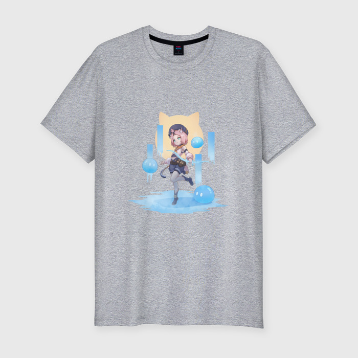 Мужская футболка хлопок Slim Диона на охоте фото