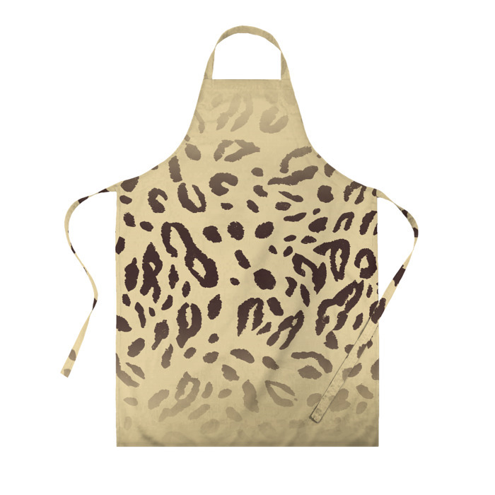 Фартук 3D Пятнистые леопардовые узоры фото