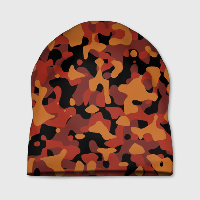 Шапка 3D Камуфляж Common Orange фото