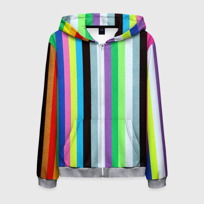 Мужская толстовка 3D на молнии Множество цветов фото