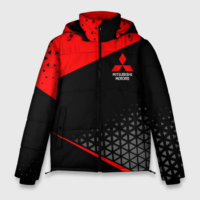 Мужская зимняя куртка 3D Mitsubishi   Sportwear фото