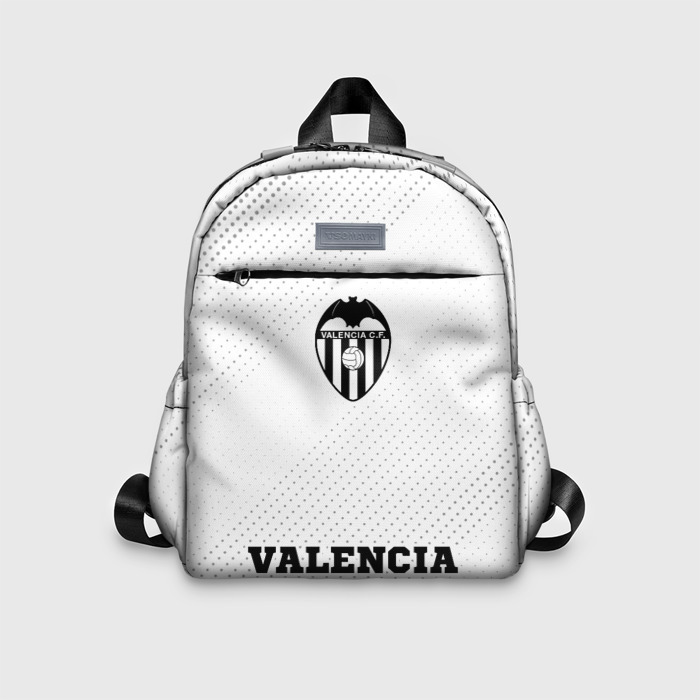 Детский рюкзак 3D Valencia sport на светлом фоне: символ, надпись фото